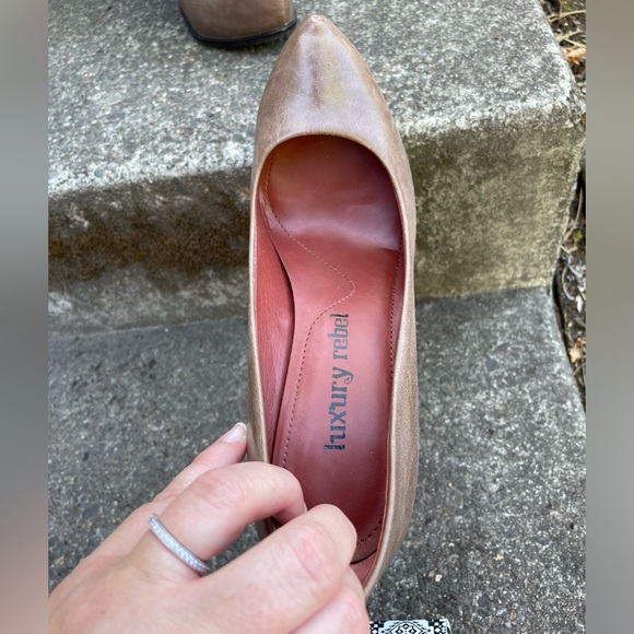 Luxury Rebel platform heels size 8 - Picture 7 of 8